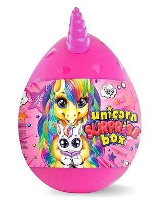 Набор для творчества unicorn surprise box 10 предметов для детей от 3 лет danko toys mc-5615