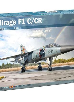 Збірна модель винищувача mirage f.1 1:48 для складання пластик італія mc-8793