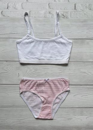 👙185грн👙98см 🛍у наявності🛍1шт дитячий комплект білизни tex топ та lefties труси