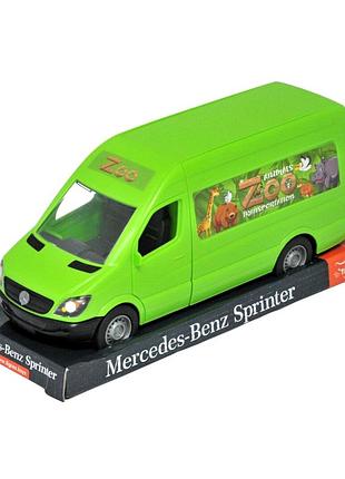Вантажний мікроавтобус mercedes-benz sprinter 1:24 для гри та колекціонування mc-6100