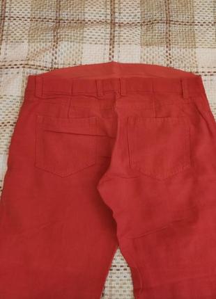 Летние коттоновые брюки для беременных2 фото