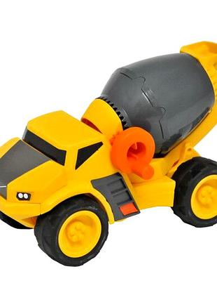Бетономешатель игрушечный подвижные элементы для игры 18х29 см tigres mc-6203