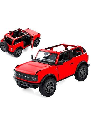 Игрушечная инерционная модель ford bronco 1:34 из металла для игры mc-6812