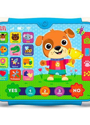 Интерактивный планшет 200 вопросов 12 игр для детей 3 года kids hits mc-9369