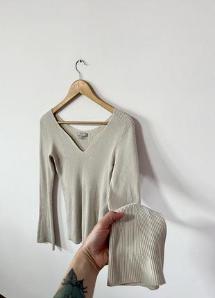 Класна кофтинка в рубчик uniqlo🌿