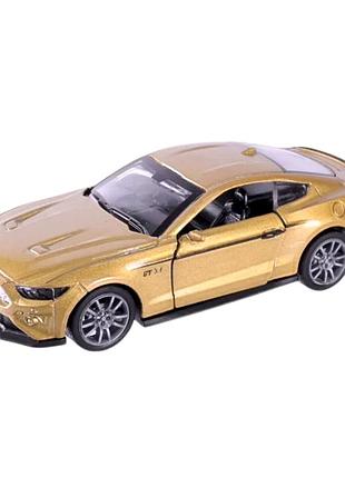 Коллекционная металлическая машинка ford fusion инерционная со световыми эффектами 1:32 автопром mc-8598