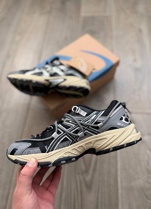 Стильні кросівки asics gel kahana 8 tr v2 grey black silver
