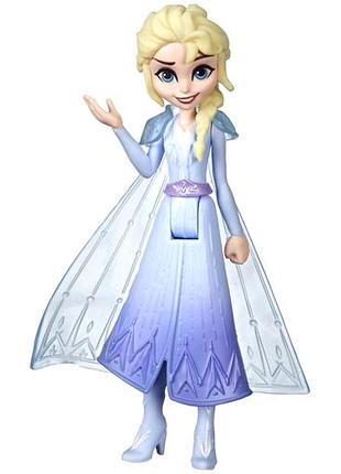 Мини фигурка disney frozen 2 эльза 10 см для коллекционирования hasbro mc-7755
