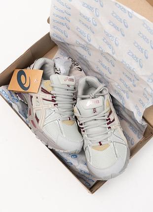 Стильные женские кроссовки asics gel kahana 8 grey
