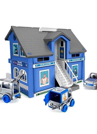 Игровой набор отделения полиции домик 37x30 см для детей от 3 лет tigres mc-8404