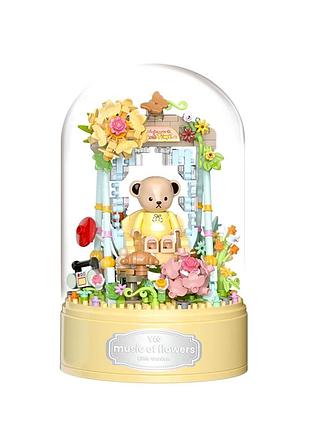 Конструктор 383 детали для декора интерьера teddy bear mc-9588