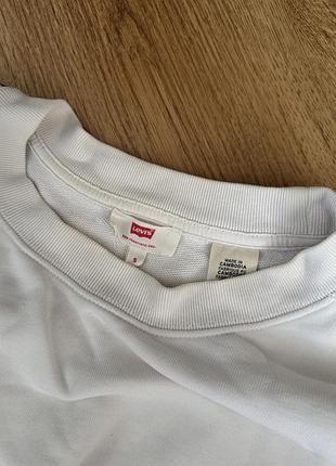 Біла кофта levis розмір s 3