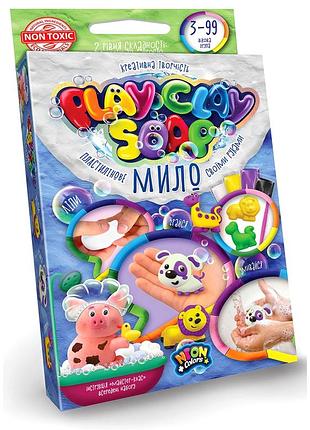 Набір для творчості мило пластичне 4 кольори виготовлення мила danko toys mc-5645