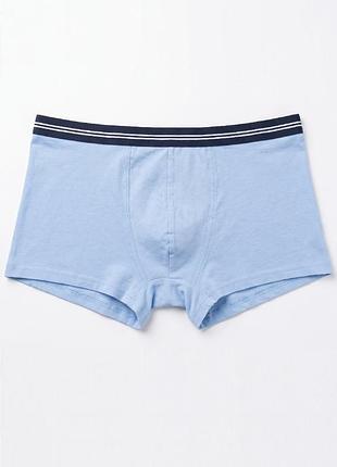 Боксеры для мужчин трусы primark хлопок xl голубые