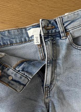 Стильные джинсовые шорты h&m, размер 36, xs-s