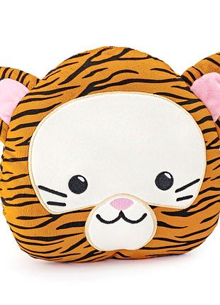 Подушка тигрів 26 см для дому холофайбер kidsqo mc-5513