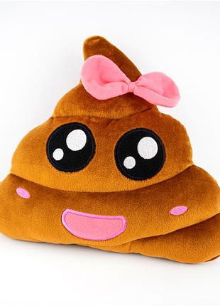Игрушка плюшевая мисс какашка 23 см для детей коричневая weber toys mc-5328
