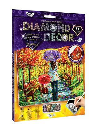 Набор алмазной картины для детей diamond decor 27 5х22 см для творчества danko toys mc-7415