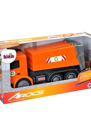 Мусоровоз arocs подвижные элементы для игр 32 см пластик klein mc-9266
