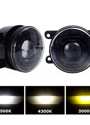 Протитуманні led фари w+y 45w для ford focus, c-max, fiesta, ranger (комплект 2-шт)