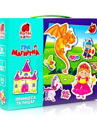 Настольная игра магнитная для детей приключения 30 магнитов vladi toys mc-6333
