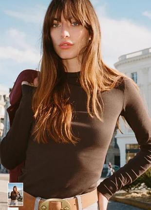 Лонгслив реглан zara