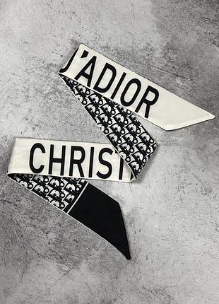 Шовковий шарф christian dior j'adior oblique mitzah scarf