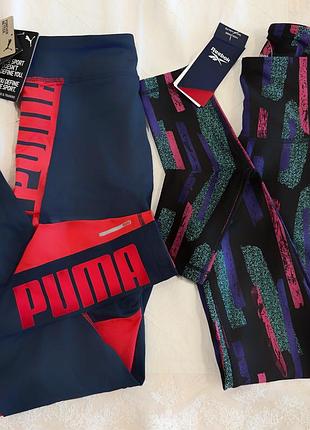 Puma reebok лосини спорт xs s m