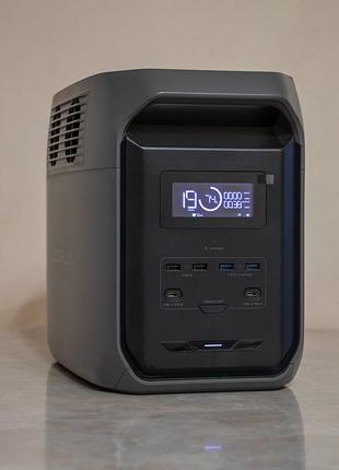 Ecoflow delta 3 1500 офіційна гарантія, стан нової, повний комплект