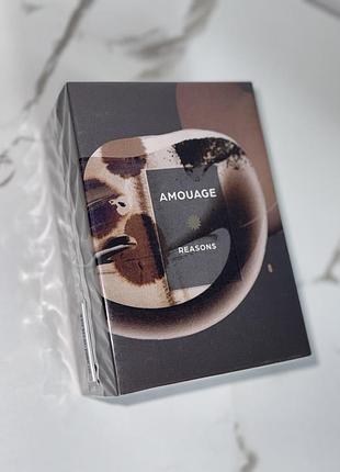 Парфуми нішеві унісекс духи reasons amouage шлейфовий розкішний аромат