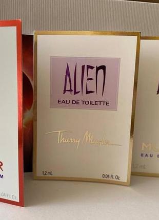 Пробники парфюма mugler