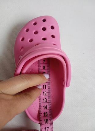 Тапки crocs 8