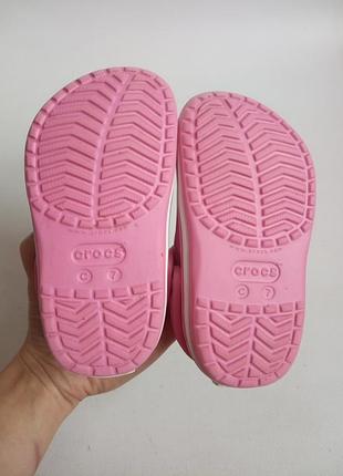 Тапки crocs 5
