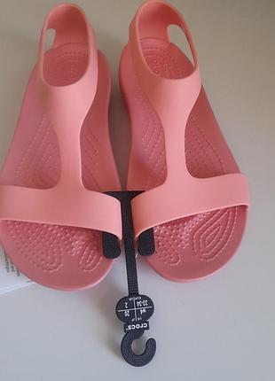 Сандали, сандалі, босоножки, босоніжки crocs w4/33-34/21,5смсм. нові