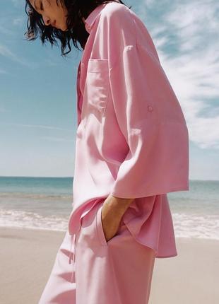 Костьм zara штани брюки сорочка