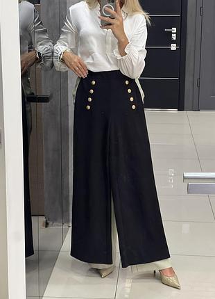 Брюки h&m чорні та сірі