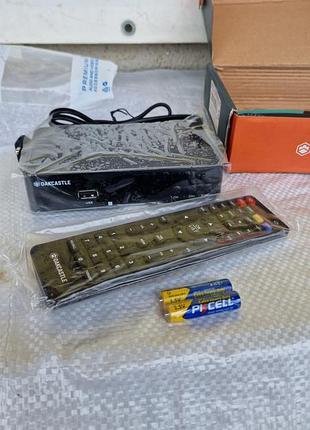 Тюнер для телевізора супутникового ресивера oakcastle sb-200 hd sat-receiver