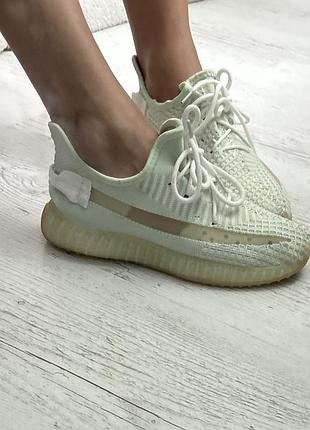 Кросівки yeezy boost 350 v2 “hyperspace mint“
