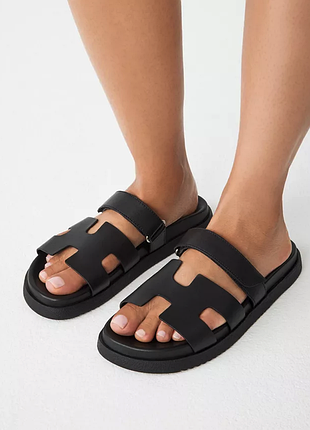 Жіночі стильні шльопанці steve madden women's mayven footbed slide sandals