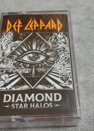 Def leppard — diamond halos. запечатана американська червона касета