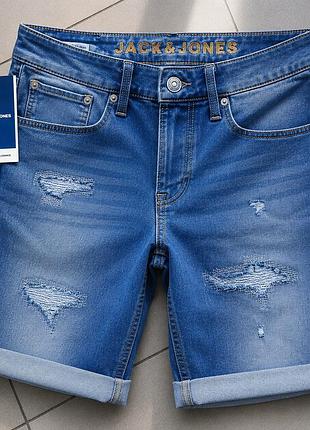 Чоловічі джинсові шорти jack & jones