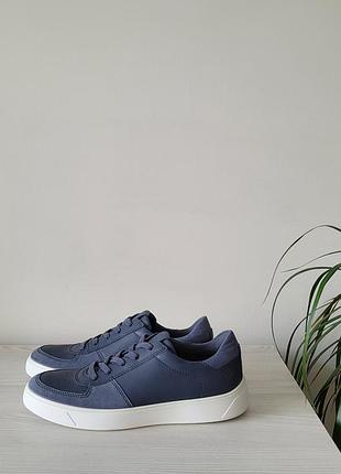 Кроссовки кожаные оригинал ecco soft 7 504804 гг.43