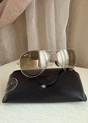 Жіночі сонцезахисні окуляри, ray ban, комплект