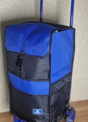 ​🎒внимание (только сумка ) вместительная водонепроницаемая сумка высокая для хозяйственной тележки (43 л) — оксфорд