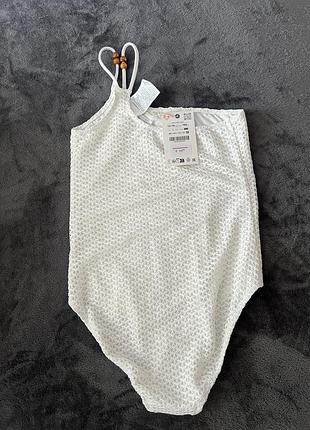 Суцільний купальник zara