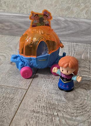 Игровой набор — fisher-price little people disney princess.