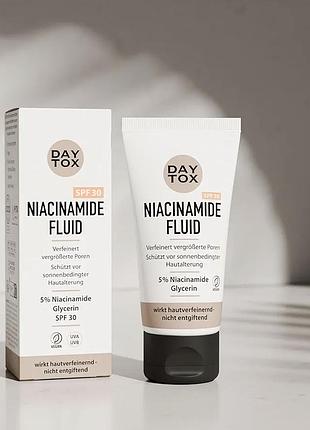 Денний флюід з ніацинамідом і спф daytox niacinamide fluid spf 30
