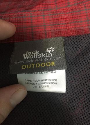 Jack wolfskin мужская треккинговая рубашка торг5 фото
