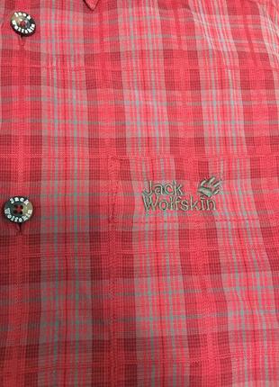 Jack wolfskin мужская треккинговая рубашка торг8 фото