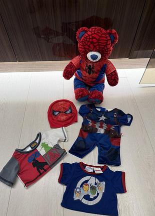 Ведмедик  спайдермен build a bear